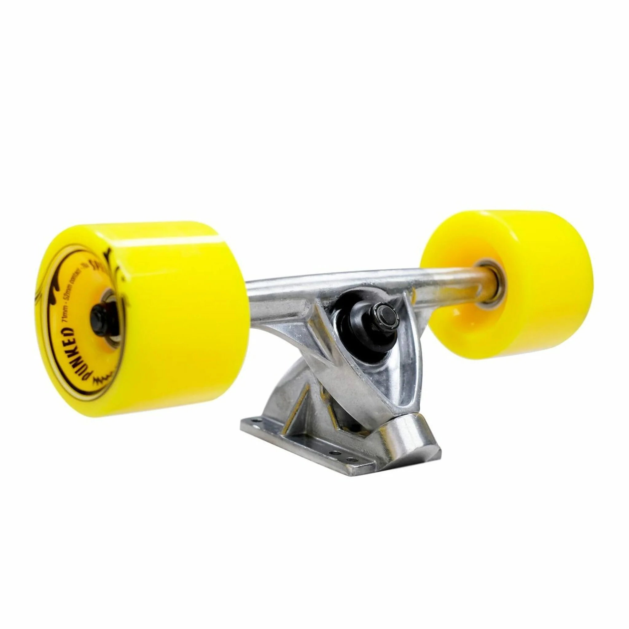 YOCAHER - Tiedye Rasta Pintail Longboard - Planche Complete – Image 3