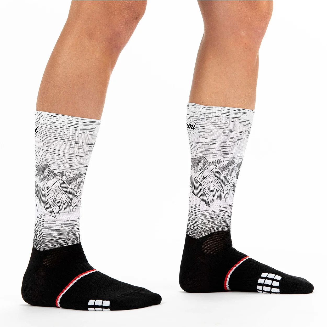 Chaussettes Mountain White – Image 2