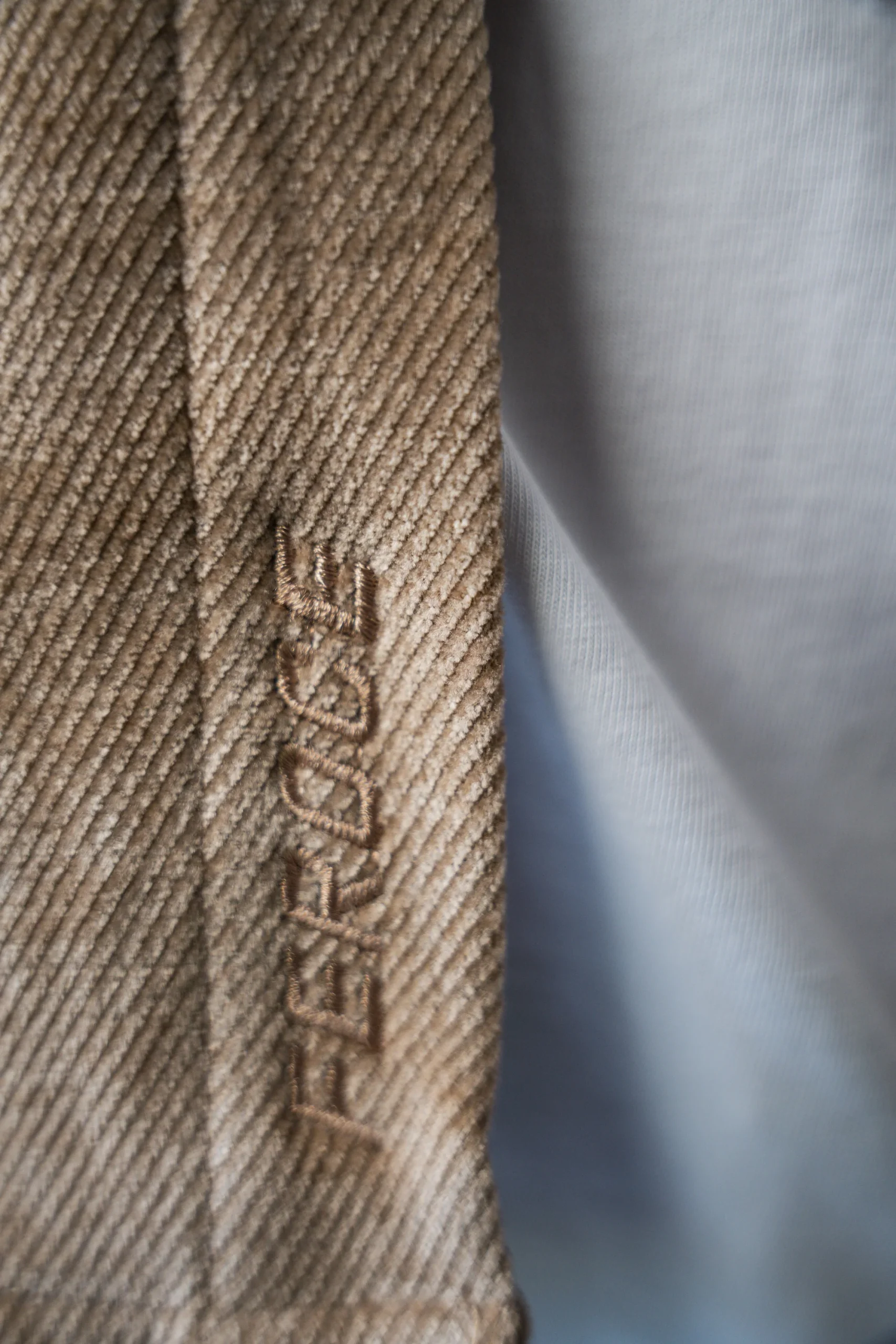 Chemise Saulire velours - Beige – Image 5