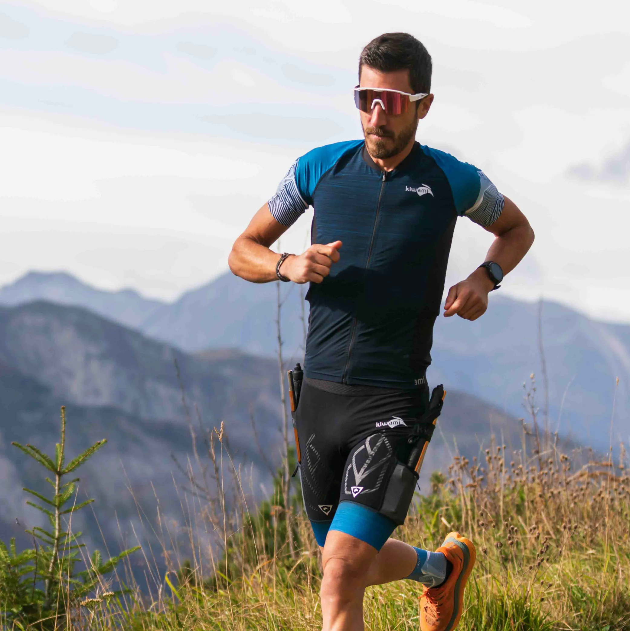 Short de trail Equilibrium 2 Homme - Glacier – Image 7