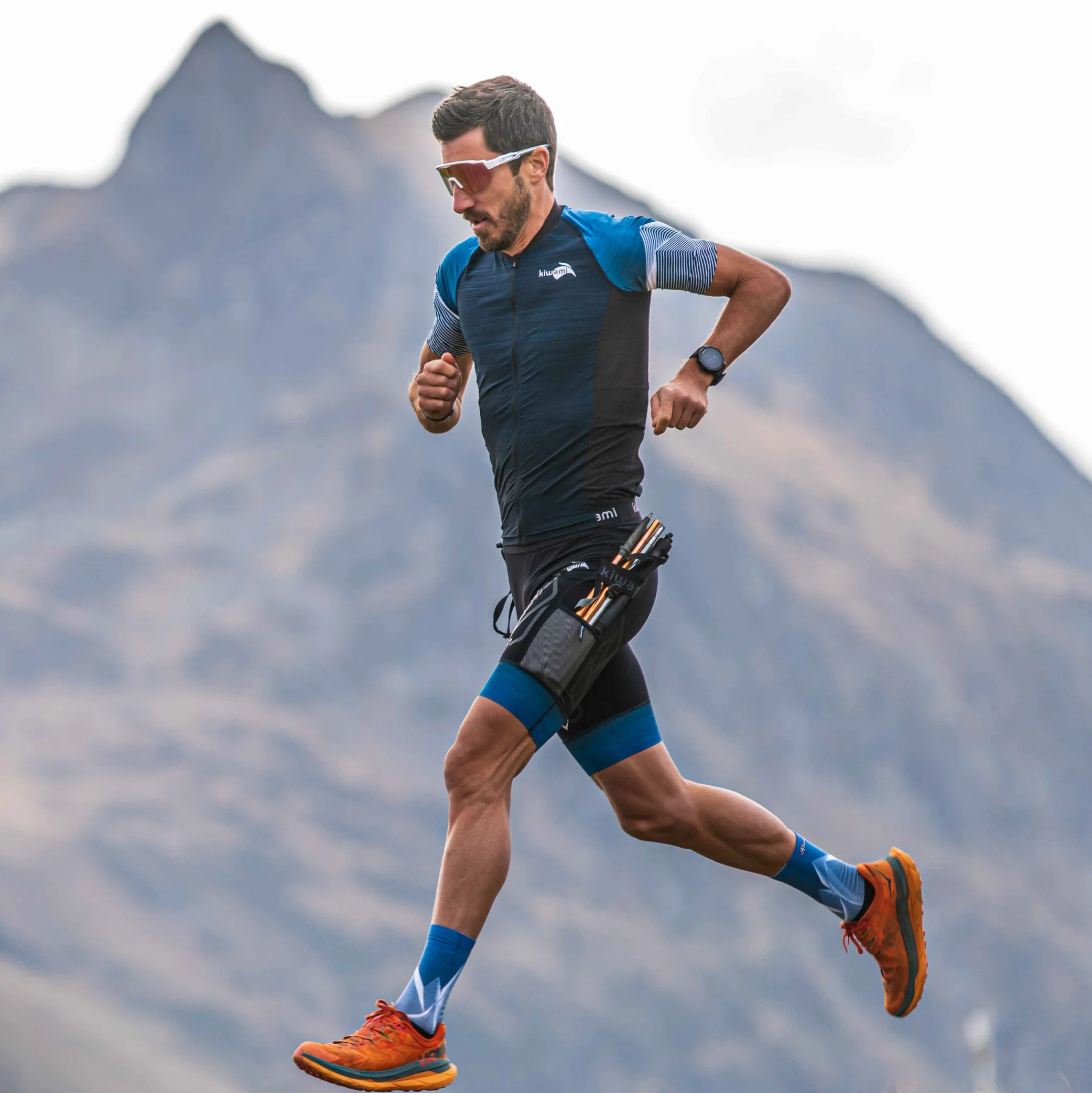 Short de trail Equilibrium 2 Homme - Glacier