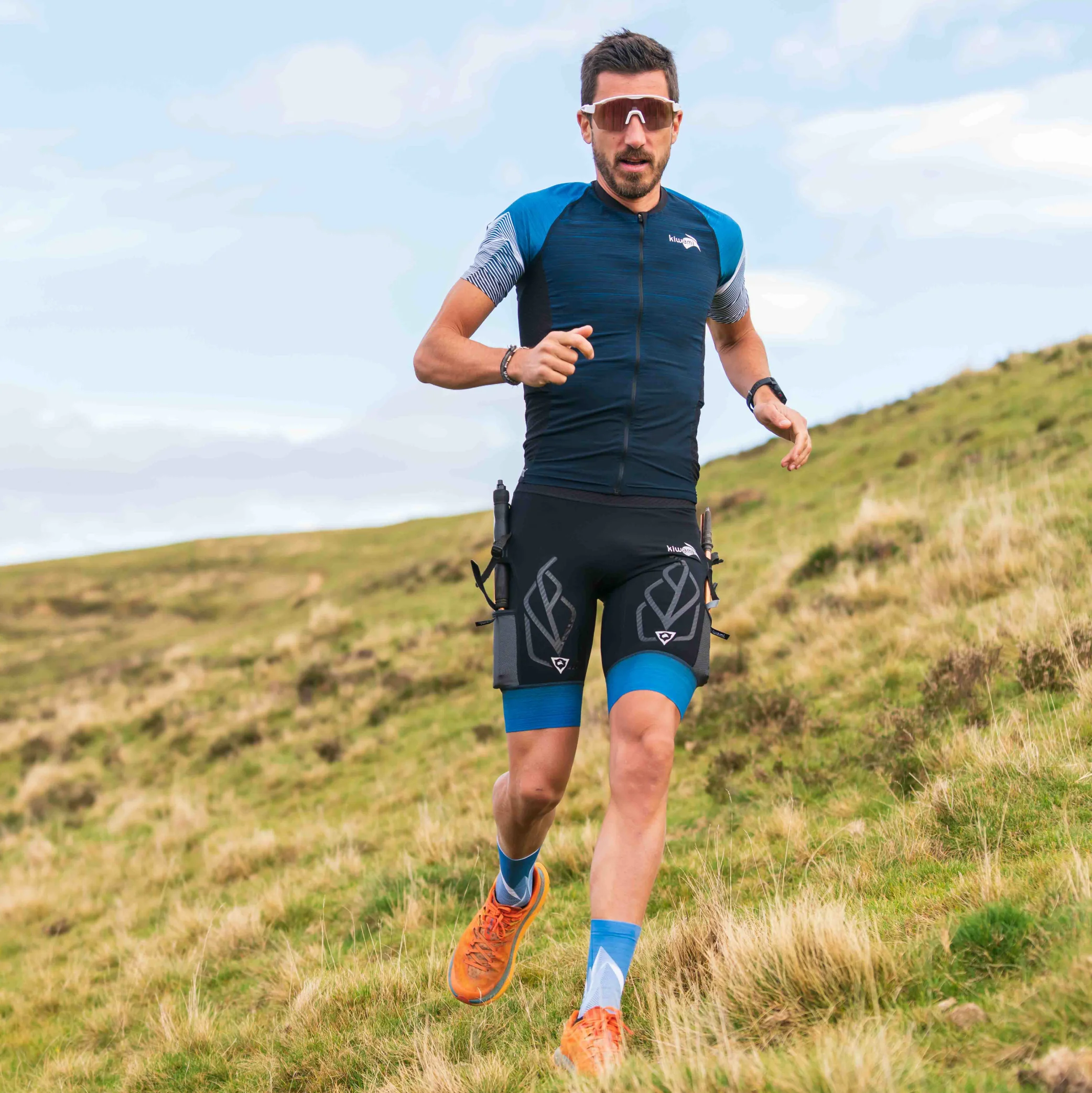 Short de trail Equilibrium 2 Homme - Glacier – Image 8
