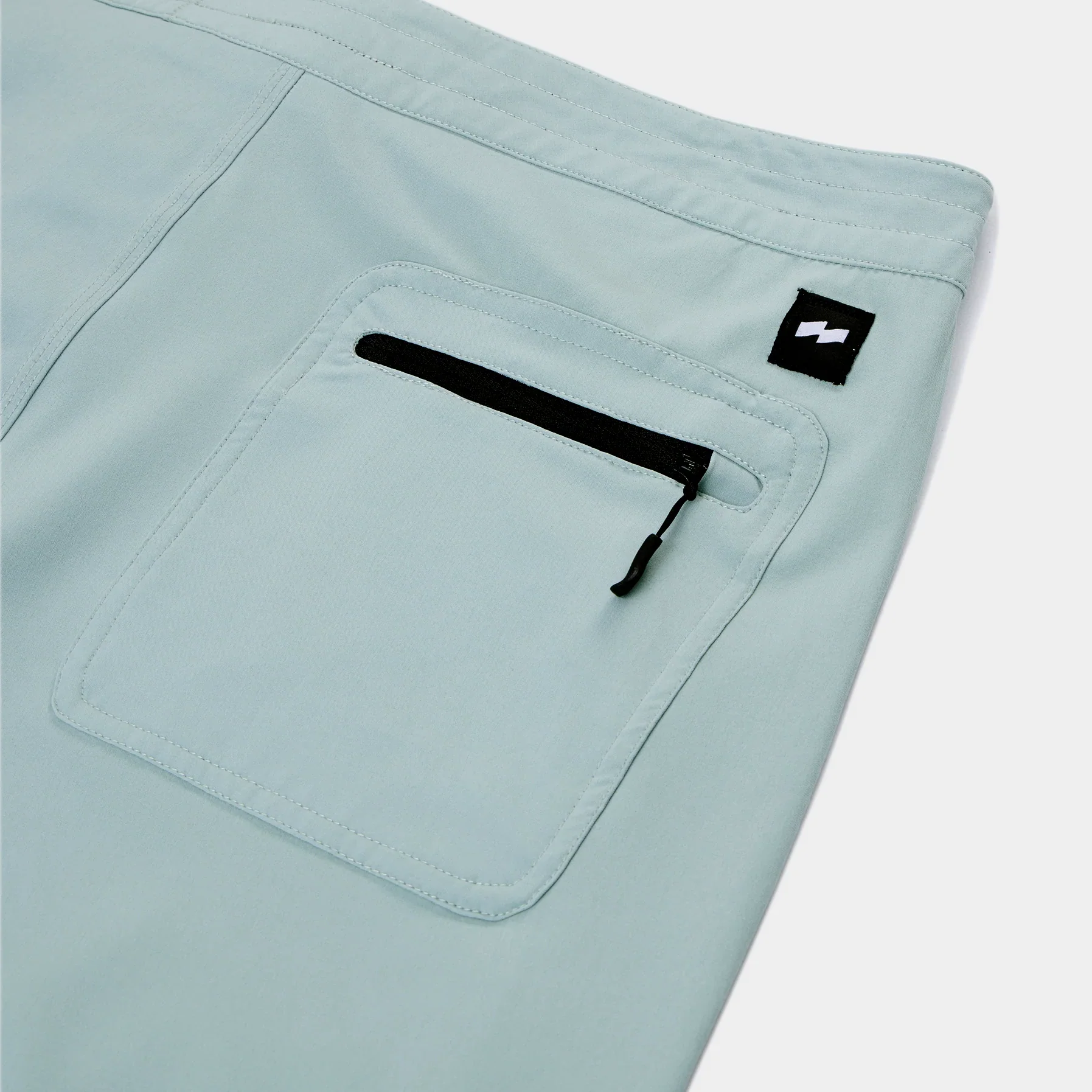 ALMOND x BANKS - Boardshort - Sage Green – Image 3