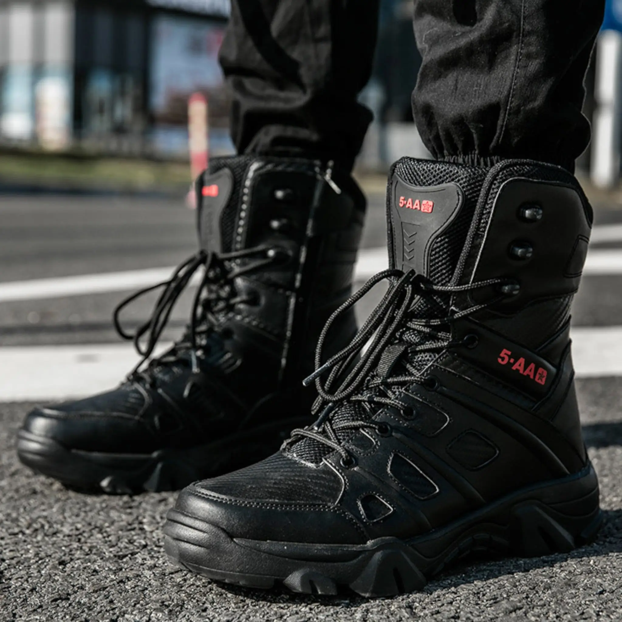Chaussure homme style rangers – Image 7