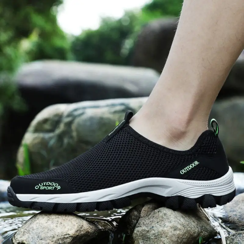 Chaussure randonnée homme sans lacet – Image 9