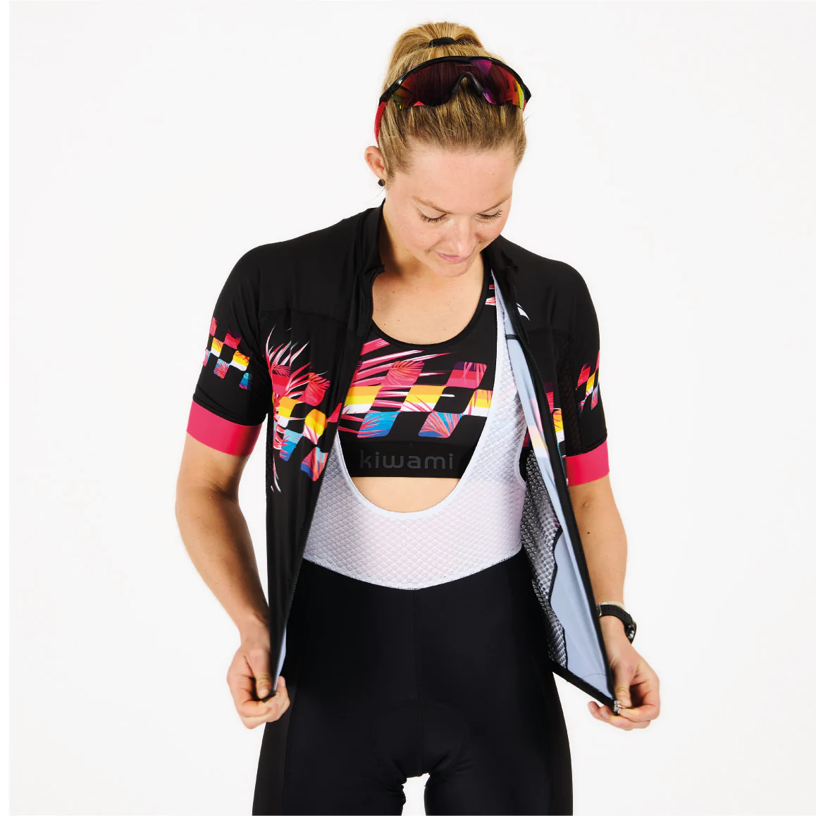 Cuissard vélo femme Finisher Black Palm – Image 2