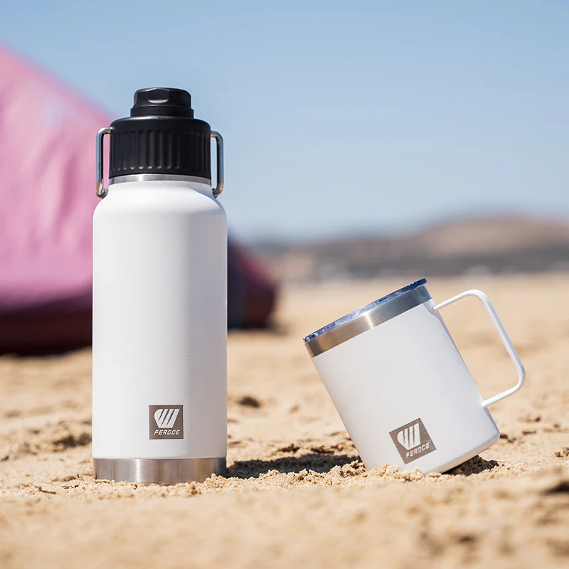 Gourde isotherme 800 ml - Blanc – Image 4