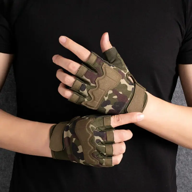 Mitaine militaire camouflage femme