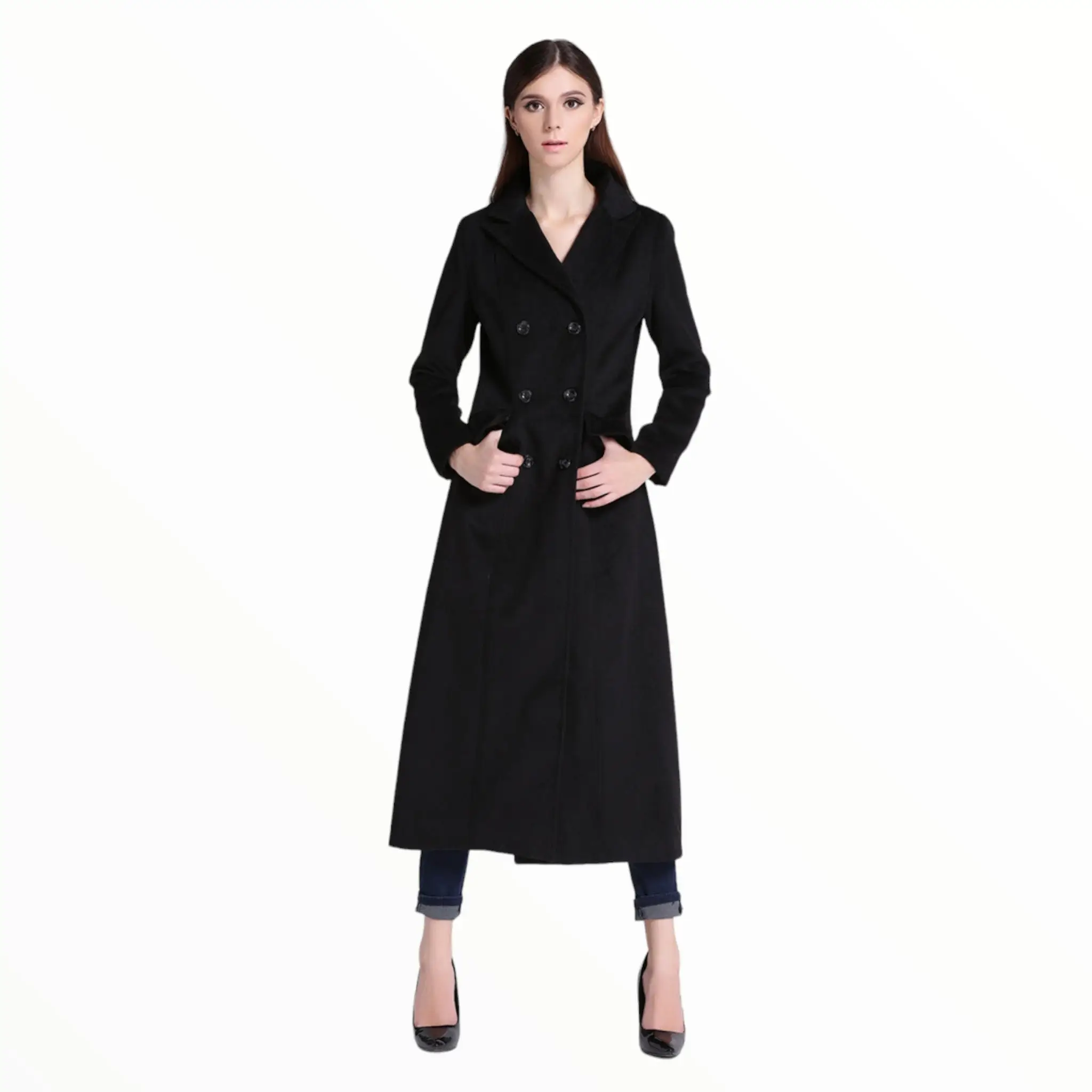 Veste manteaux militaire femme – Image 2